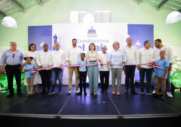 Raquel Peña inaugura obras clave en Pedro Brand y Villa Altagracia con inversión de más de RD$300 millones