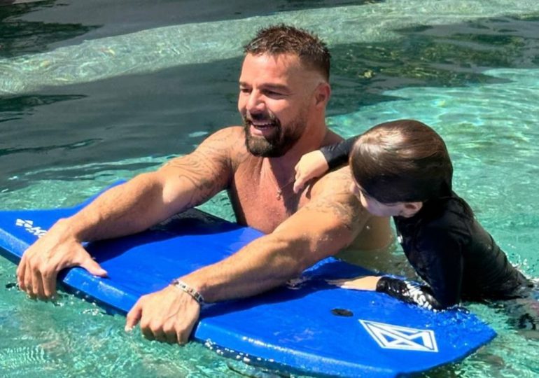 Ricky Martin comparte tierno momento familiar: "Otro día de sol con mis pececitos"