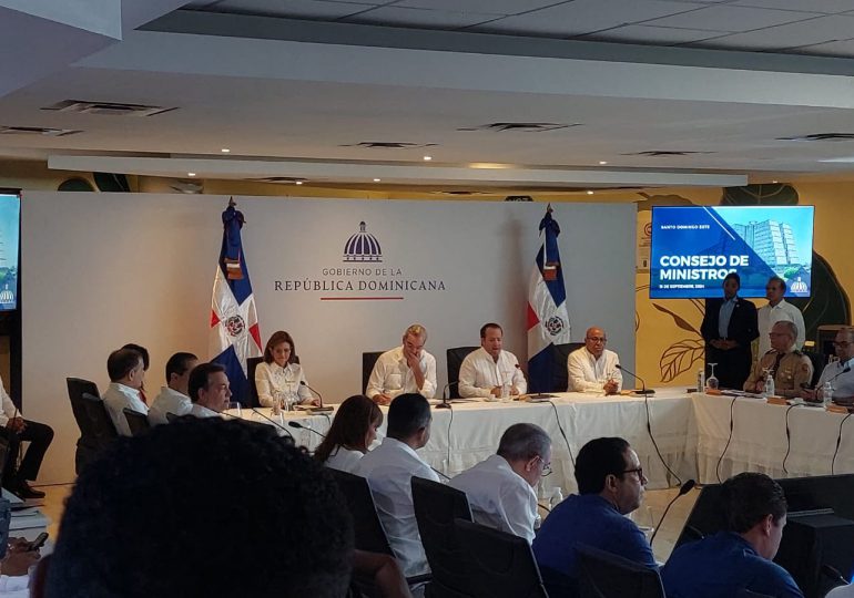 Presidente Abinader inicia reunión del Consejo de Gobierno en Santo Domingo Este