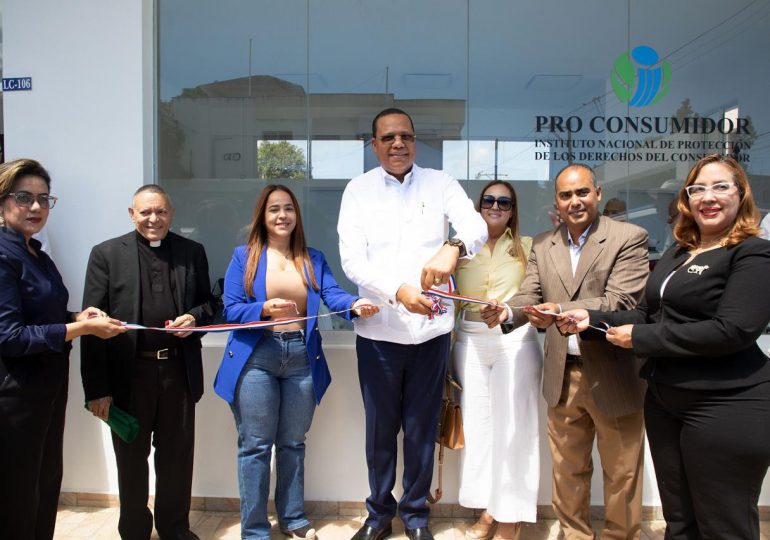 Pro Consumidor inaugura nueva oficina en la provincia María Trinidad Sánchez