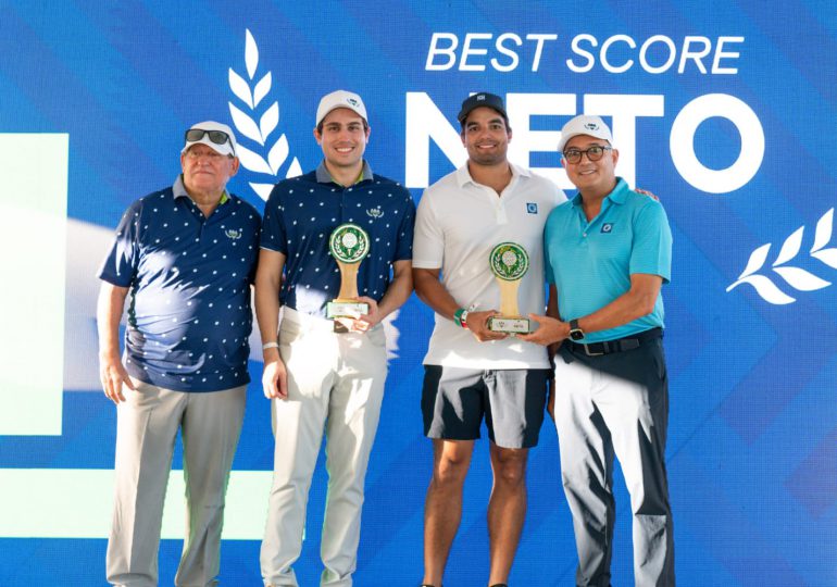 Richard Stefan y Stefano Stefan campeones de la primera edición del ABA GOLF CUP