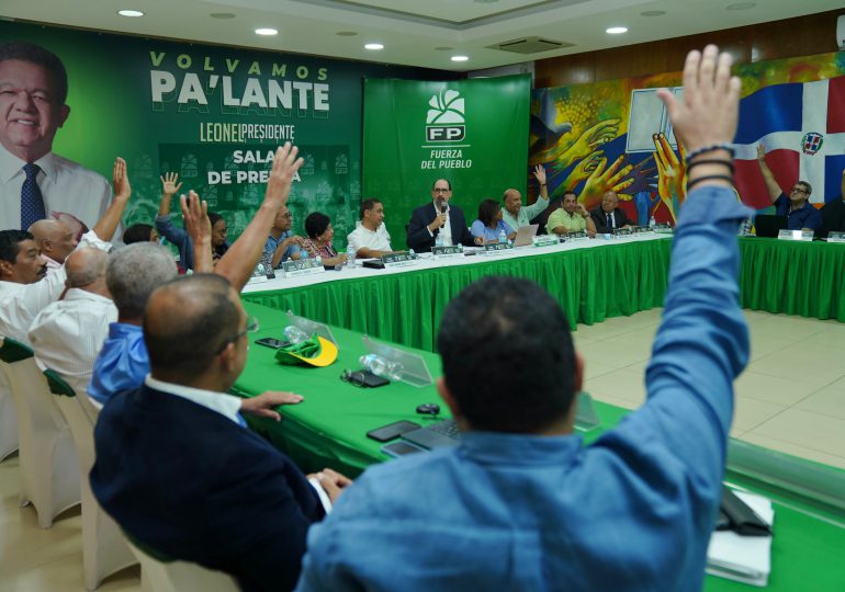 Fuerza del Pueblo integra Mesas de Trabajo de su Congreso