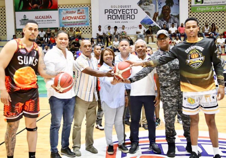 Inicia XVII torneo de Baloncesto Superior de San Juan 2024