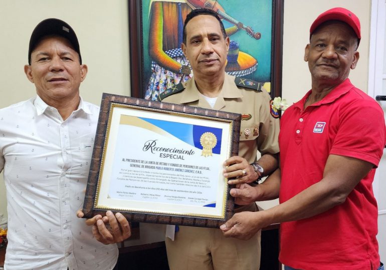 Reconocen al general de brigada Pablo Roberto Jiménez Sánchez por su destacado desempeño en favor de los retirados