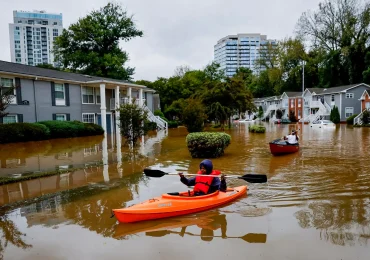 Helene deja inundaciones y cortes eléctricos prolongados en el sureste de EE. UU.