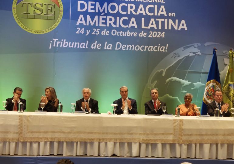 TSE inaugura Congreso Internacional Democracia en América Latina