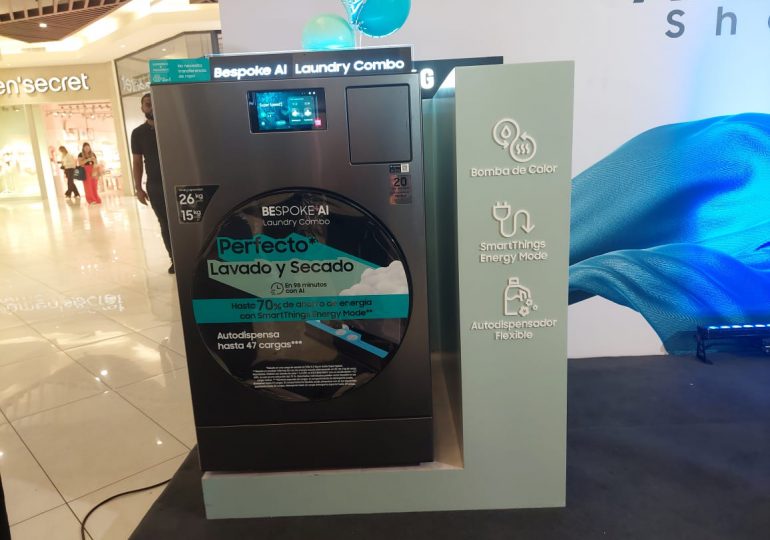 Samsung lanza la Bespoke AI Laundry Combo, una lavadora con inteligencia artificial