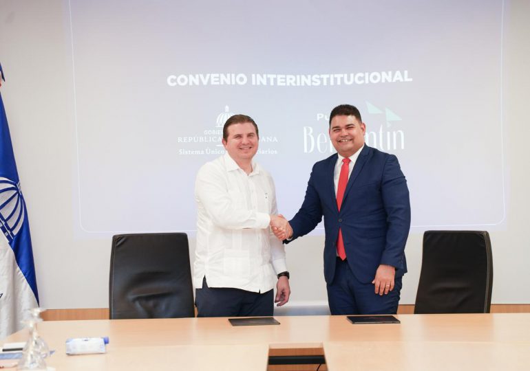 Firma de acuerdo entre SIUBEN y Punta Bergantín facilitará potenciales beneficiarios