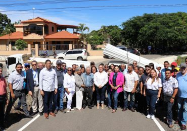 Coraasan entrega tubos para construcción de línea de distribución en Guajaca, Sajoma