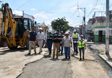 Empresariado pondera avances de trabajos de colector Padre Las Casas