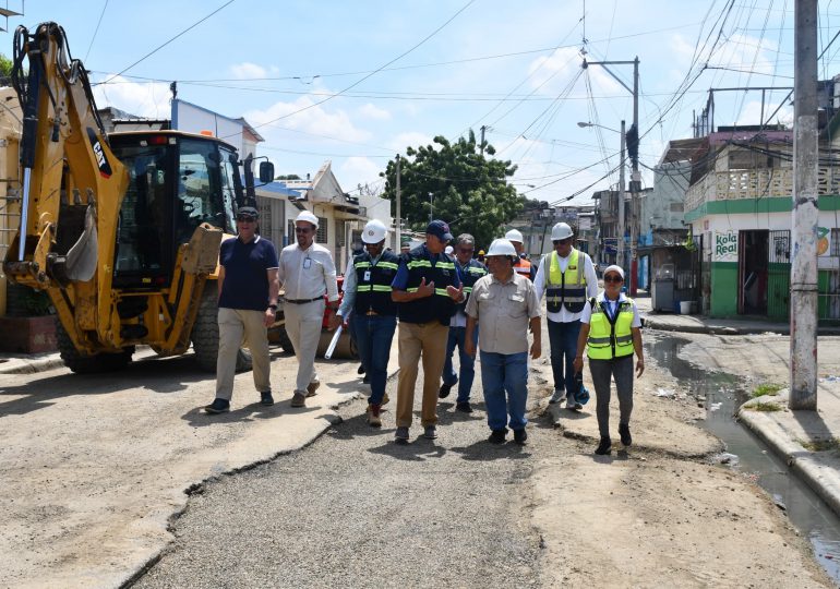 Empresariado pondera avances de trabajos de colector Padre Las Casas