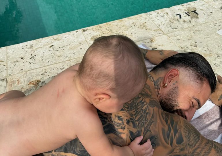 Maluma enternece las redes al compartir tiernas fotos con su hija París