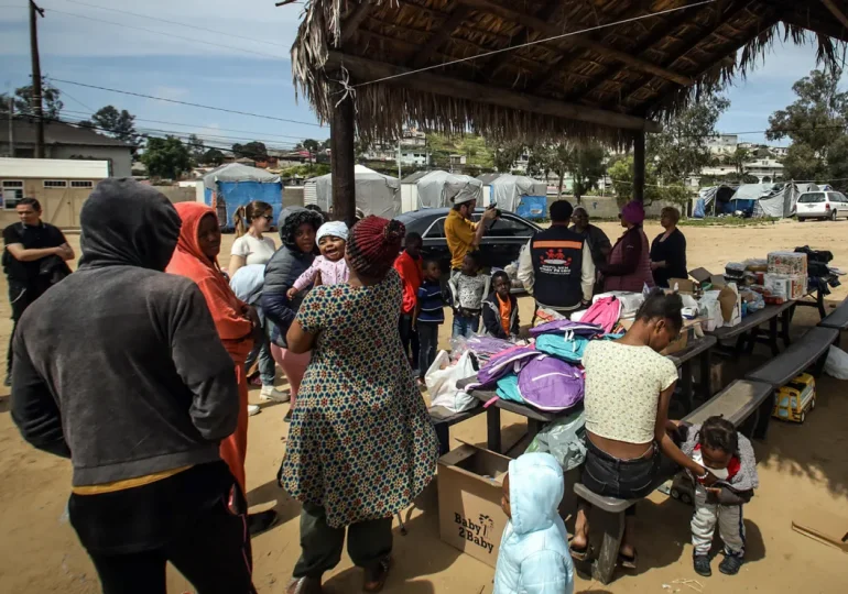 Los haitianos tienen una villa para migrantes en la frontera norte de México