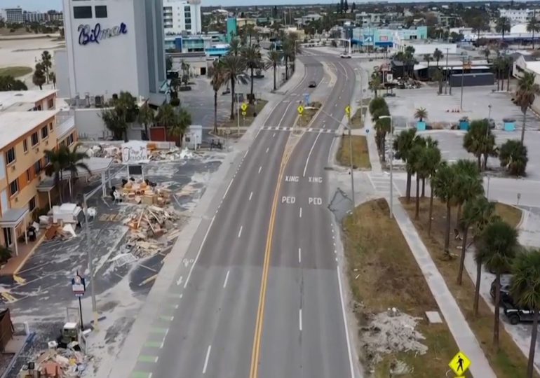 Treasure Island: una ciudad fantasma antes del paso del huracán Milton