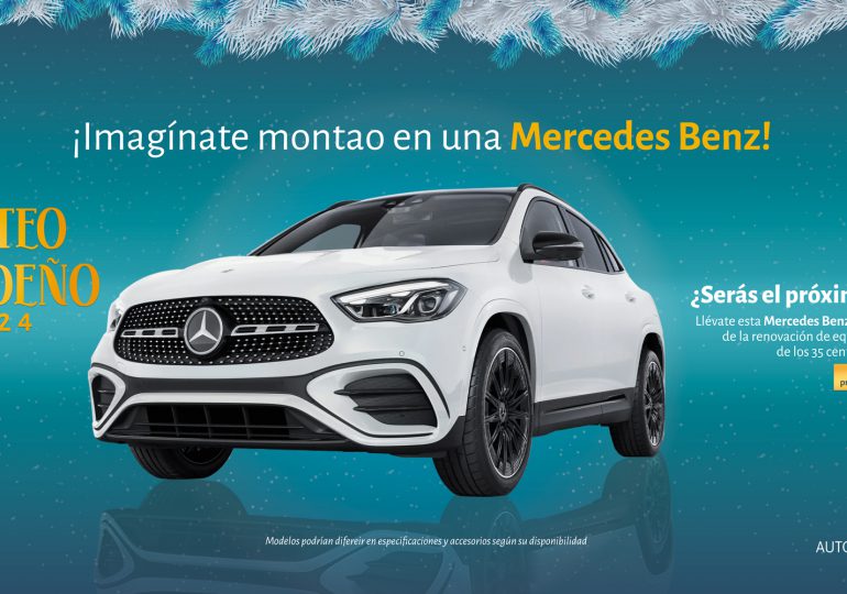 Rehabilitación sorteará en navidad una jeepeta Mercedes Benz Gla 2024