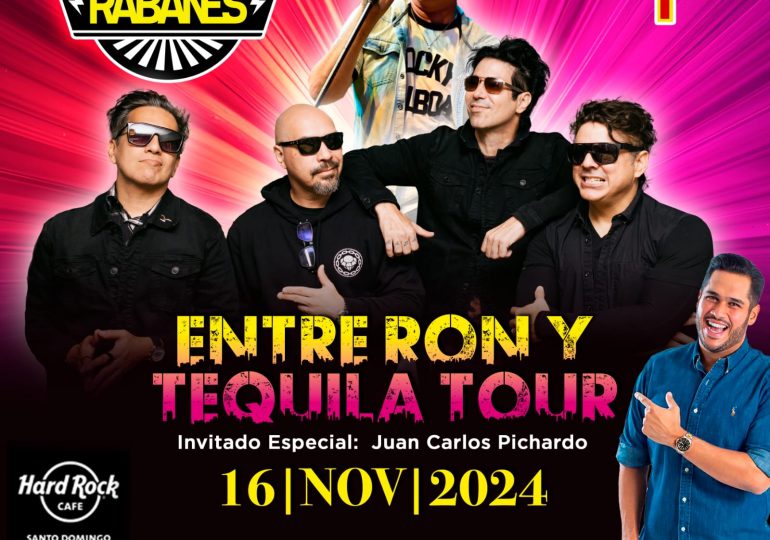 Llegan a República Dominicana con su tour “Entre Ron y Tequila”, Los Rabanes