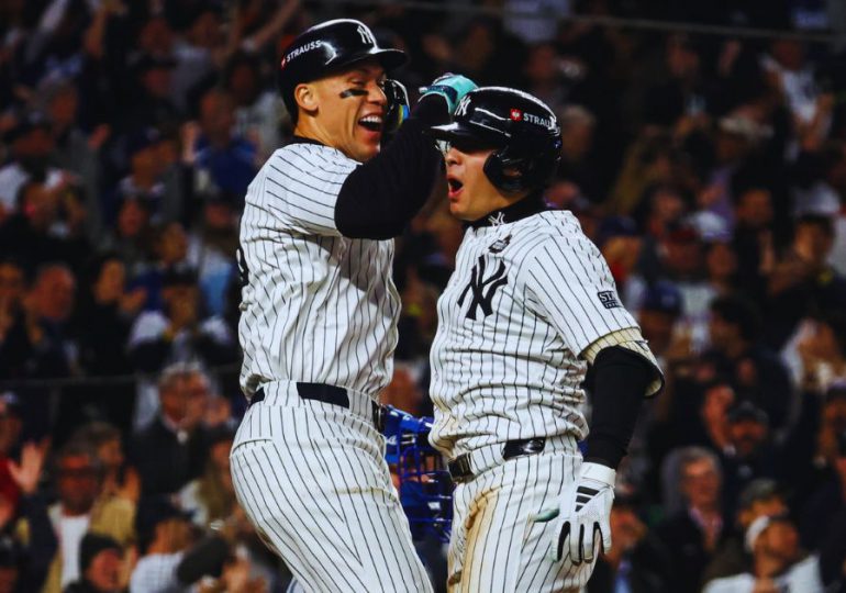 Los Yankees evitan barrida ante los Dodgers en la Serie Mundial