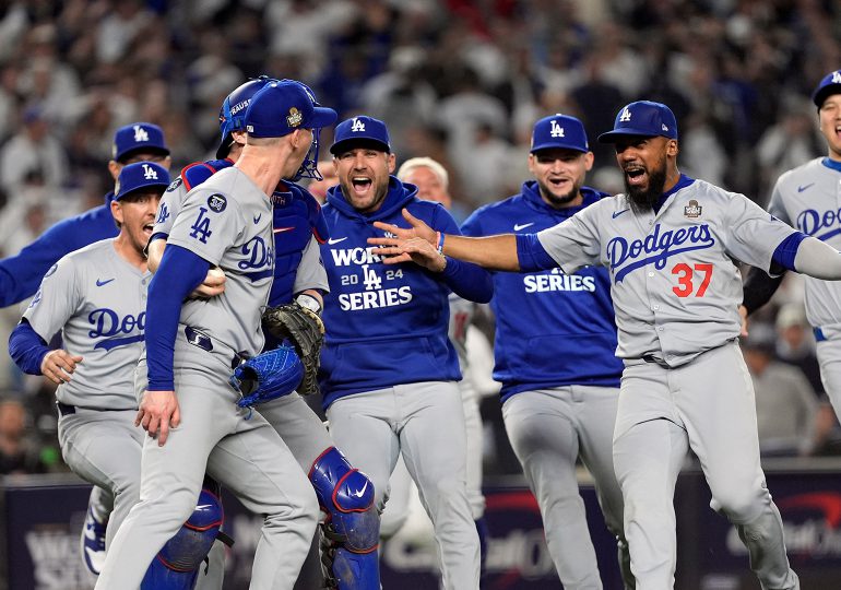 Los Dodgers ganan la Serie Mundial ante Yankees