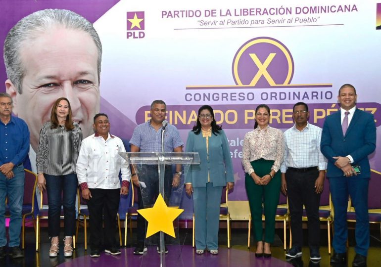 Comisión del X Congreso del PLD ultima detalles para el acto del próximo domingo