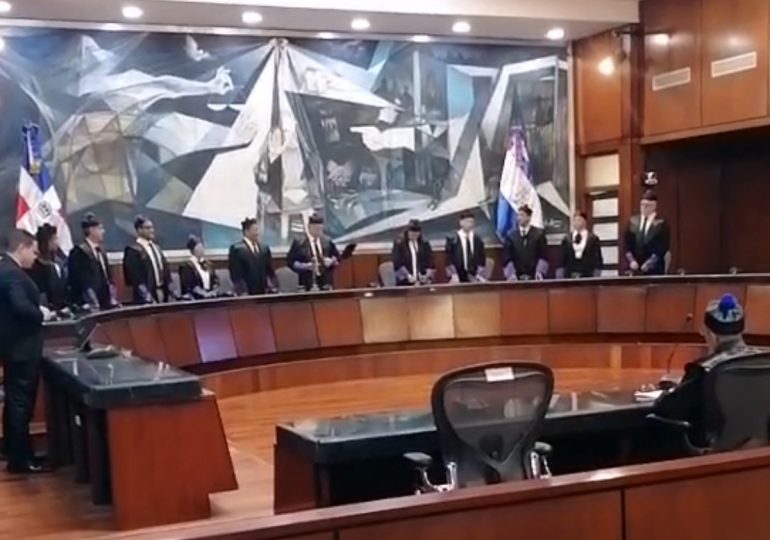 Suprema Corte de Justicia juramenta a 458 nuevos abogados