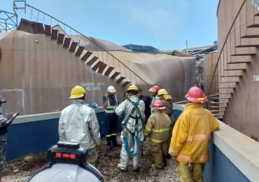 Implosión en destilería de Brugal en San Pedro de Macorís deja a dos técnicos desaparecidos