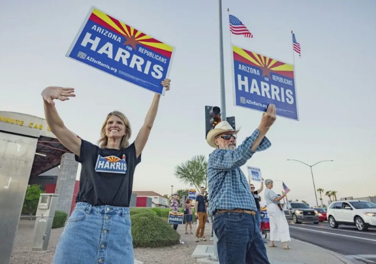 "El país antes que el partido": Republicanos de Arizona invocan a John McCain en apoyo a Harris