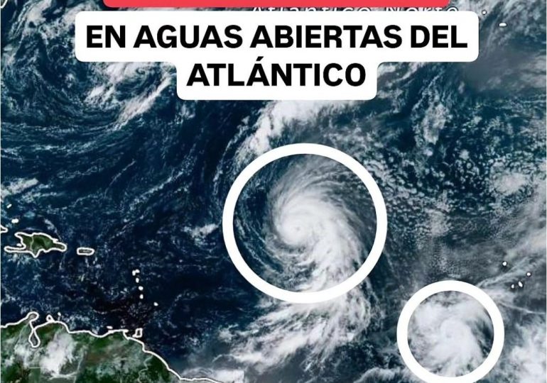 Actividad ciclónica en el atlántico: Huracán Kirk y tormenta Leslie en movimiento