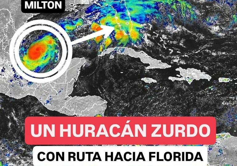 Un huracán "Zurdo" se acerca a Florida: Impacto previsto para el miércoles