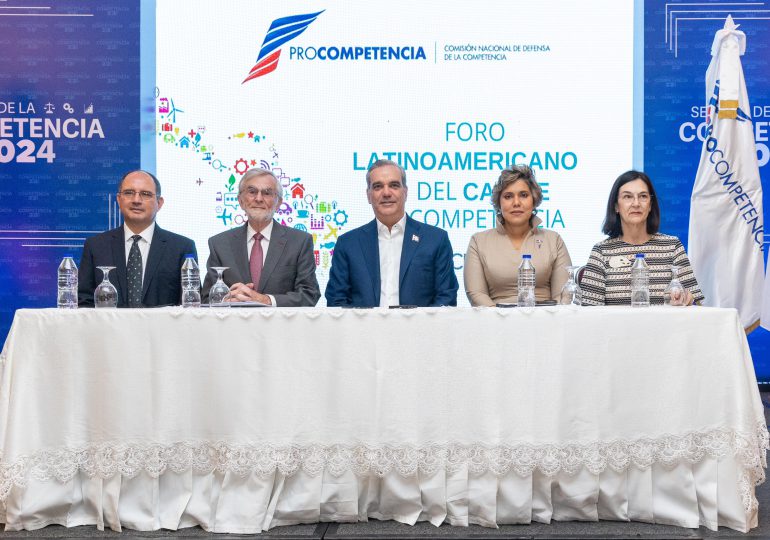 Presidente Abinader encabeza inicio del Foro Latinoamericano y del Caribe de Competencia