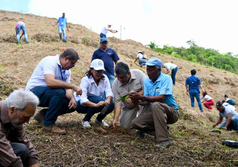 Instituciones se unen para reforestar cordillera Septentrional