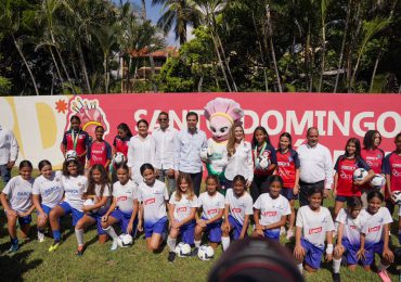 Emblemático mural en Santo Domingo recibe al Mundial Femenino Sub-17 de FIFA