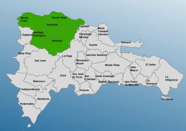 COE coloca 5 provincias en alerta verde