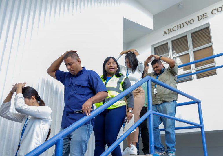 Autoridad Portuaria Dominicana participa en Simulacro Nacional de Terremoto 2024