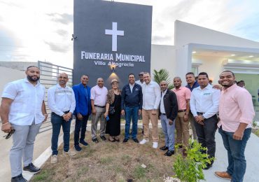 Villa Altagracia inaugura funeraria municipal con apoyo LMD y Presidencia