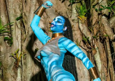 Amara La Negra se transforma en "Avatar" para Halloween 2024