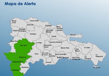 COE emite alerta verde en cuatro provincias por lluvias