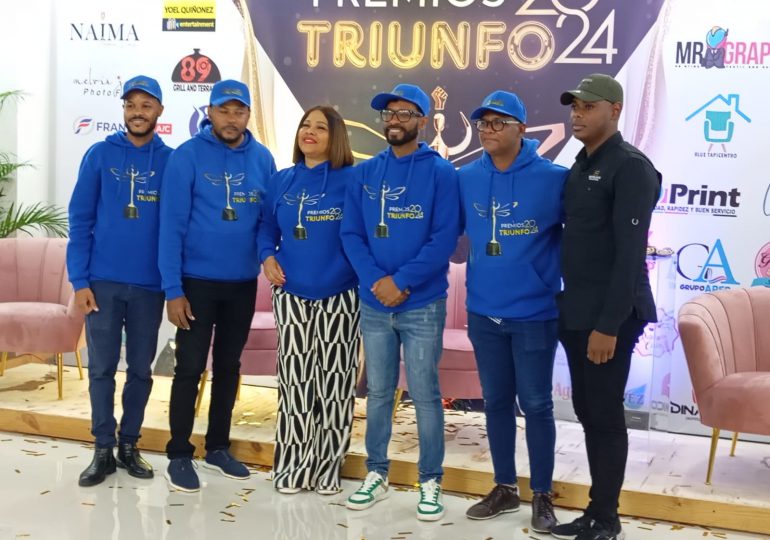 Premios Triunfo Santo Domingo Norte 2024: Celebración de la clase emprendedora y empresarial del municipio