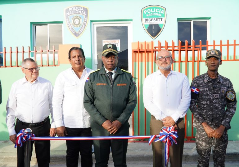 DIGESETT inaugura nueva comandancia en el Distrito Municipal La Otra Banda de Higüey