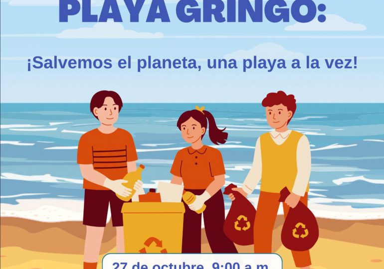 Realizarán jornada de limpieza en Playa Gringo