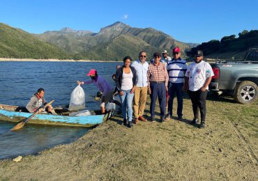 Inician proyecto acuícola de producción de tilapias en la presa de Sabaneta