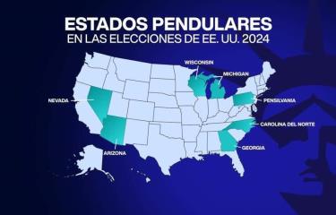 Los siete estados que podrían decidir las elecciones en EEUU