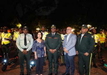 DIGESETT implementa patrullaje en patinetas para agilizar movilidad en la Zona Colonial