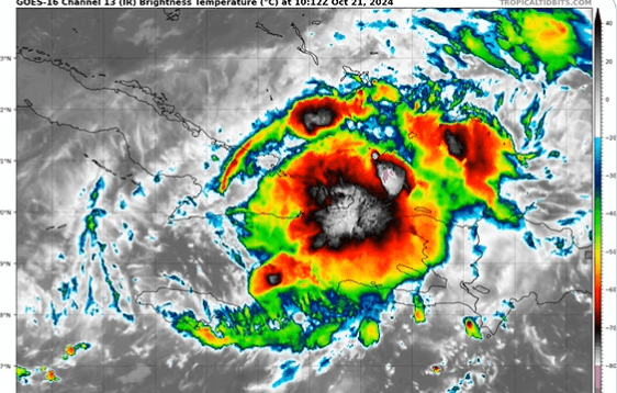 Tormenta tropical Oscar afecta a Haití con intensas lluvias