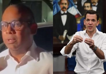 Diputado Aníbal Díaz acude a dar apoyo a Hugo Beras durante allanamiento en su residencia