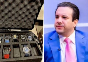 Los 20 relojes de lujo incautados durante el allanamiento a Jochi Gómez