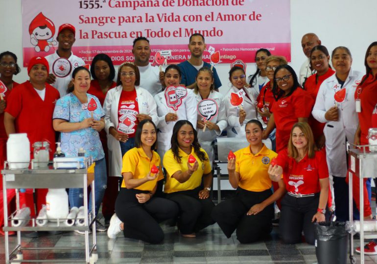 Iglesia de Dios Sociedad Misionera Mundial recolecta 250 pintas de sangre 