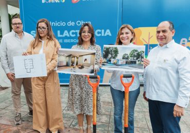 Banco BHD y Alcaldía del DN inician construcción de sala de lactancia en el parque Iberoamérica