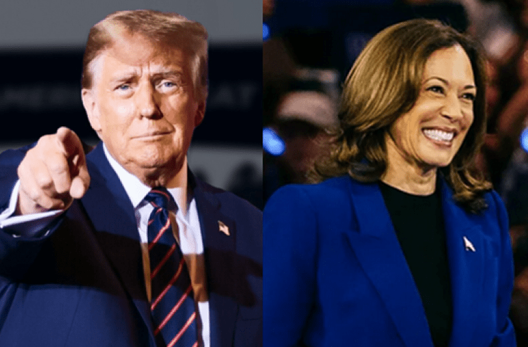 Trump con 243 votos electorales, Harris con 194, según medios estadounidenses