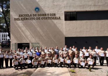 Instructores Dominicanos culminan curso de Formadores de Instructores en Derechos Humanos y DIH para miembros del Ejército de Guatemala