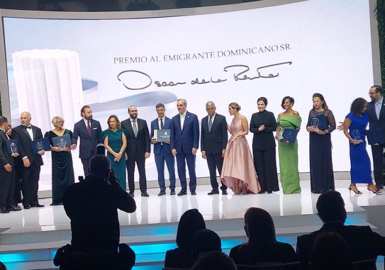 Ydanis Rodríguez gana Premio al Emigrante Dominicano Sr. Oscar de la Renta 2024